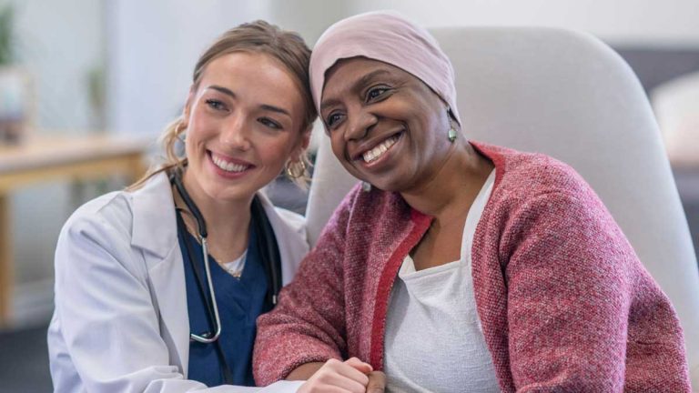 A doctor & a WM patient